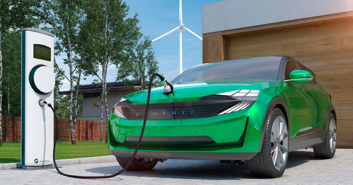 Green electric online car